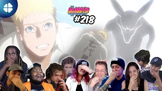 💔Kuramas Death Reaction MASHUP 😭🦊 Boruto 218 Part 2 🇯🇵 [upl. by Nilkoorb920]