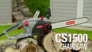 Oregon CS1500 Chain Saw [upl. by Dyrrej312]