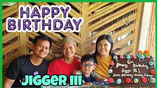 SIMPLE BIRTHDAY CELEBRATION JIGGER III 6TH BIRTHDAY CELEBRATION WITH FAMILY AND FRIENDS [upl. by Vasyuta]