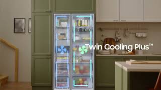 Best Fridge To Keep Food Fresh  Samsung American Style Fridge Freezer RS8000  Samsung UK [upl. by Barbuto220]