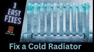 How to Fix a cold radiator  3 easy fixes [upl. by Aleafar651]