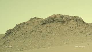 Exploring the Mars Landscape in Ultra HD Video Perseverance Rover Latest 4k Panorama [upl. by Nelo305]