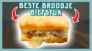 BESTE BROODJE BIEFSTUK  EtenmetNick  How to [upl. by O'Callaghan]