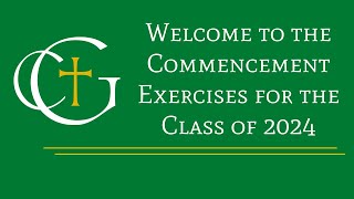 Cardinal Gibbons Commencement Exercises for the Class of 2024 May 25th 2024 [upl. by Treat64]