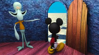 Squidward Kicks Disney Out of His House [upl. by Getraer]