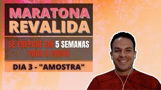 Maratona Revalida 2024  Live 3  Amostra [upl. by Aiam546]