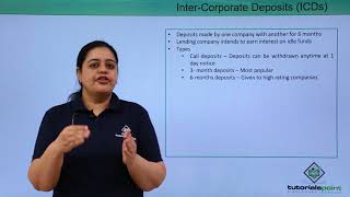 Class 11th – Inter Corporate Deposits  Business studies  Tutorials Point [upl. by Westlund935]