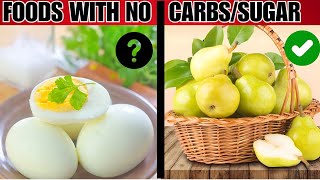 Top 12 Healthiest Foods Zero Carbs Zero Sugar  Top Healthiest Foods  Fitpreneur Life [upl. by Esaertal512]