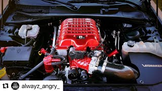 RT 57 WITH A HELLCAT SUPERCHARGER WHINE TEST [upl. by Peterec]