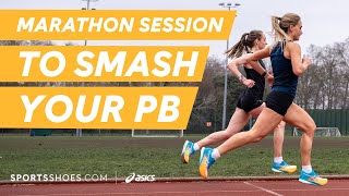 THE BEST MARATHON WORKOUT  Yasso 800 Training Session [upl. by Dotti]