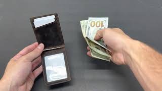 How to tighten your money clip on a SERMAN BRANDS wallet [upl. by Astrid]