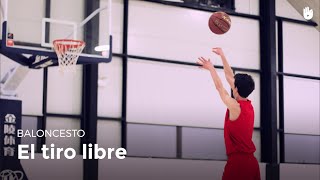 Cómo acertar un tiro libre  Baloncesto [upl. by Albertina]