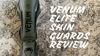 Venum Elite Muay Thai Shin Guards Review [upl. by Adnimra]