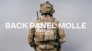 Ferro Concepts  Back Panel MOLLE  Install Video [upl. by Damahom]