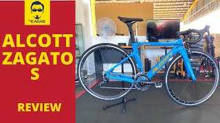 ALCOTT ZAGATO S Shimano Sora  2022 Beginner Road Bike Cycling Malaysia Basikal Sepeda Review [upl. by Yeh]