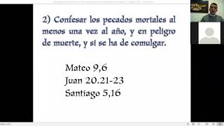 Catequesis sobre los 5 mandamientos de la Iglesia [upl. by Viehmann603]