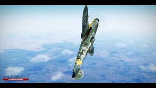 IL2 BoS Bf109 G2 3 x MG 151 x 20mm vs La5 quotthe Russian candyquot φ [upl. by Aelegna]