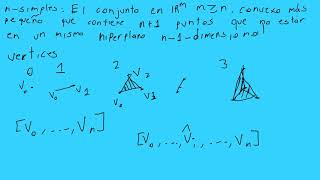 HOMOLOGÍA SimplicialÁlgebra homológica04 [upl. by Eeznyl116]