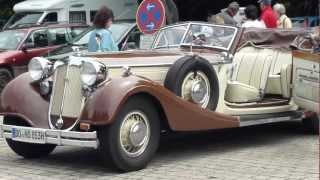 Horch Oldtimer in Wasserburg am Inn am 02062012MTS [upl. by Mita248]