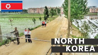 NORTH KOREA  TRAIN TRIP FROM CHINA TO PYONGYANG [upl. by Akihsat]