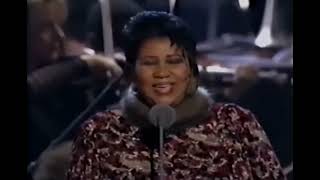 Aretha Franklin  Nessun dorma live from 40th Grammy Awards at Radio City Music Hall in New York [upl. by Enayd]