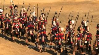 Cultural dance performed by Sangtam tribe in Nagaland [upl. by Mount205]