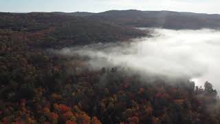 Misty Morning over Barnard Vermont [upl. by Manvil]