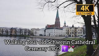 Old Schwerin Cathedral Germany 2023 Walking Tour 4K [upl. by Winona]