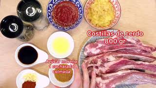 Costillas de Cerdo al Horno con Patatas Jugosas y Tiernas Master Choof [upl. by Pomfret]