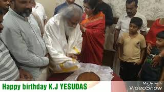 KJ Yesudas birthday celebration [upl. by Arrat]