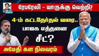 ராகுல் ஜெயிப்பாரா I 4ம் கட்ட தேர்தல்  பாஜகவுக்கு எத்தனை சீட் I அமேதி கள நிலவரம் I JVC ஸ்ரீராம் [upl. by Costanzia]