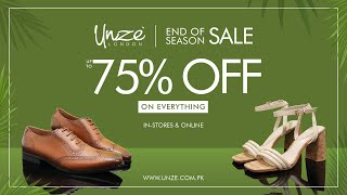 End of Season Sale quotUp to 75 Off On Everythingquot Including New Arrivals  Unze London [upl. by Dolly831]