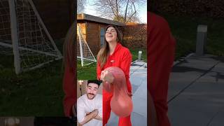 أكبر بالون بها ماء 🎈😱🤯😲shorts explore duet funny [upl. by Drais]