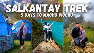 WHAT TO EXPECT 5 day Salkantay Trek to Machu Picchu i almost quit [upl. by Goldarina528]