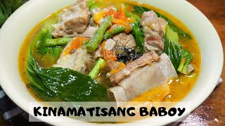 THE PERFECT KINAMATISANG BABOY RECIPE  FOODNATICS [upl. by Ellenehs41]