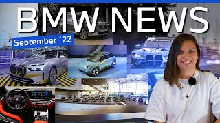 BMW News September 2022  MINI Aceman 3er amp X7 LCI Autonomes Fahren [upl. by Ecilayram415]