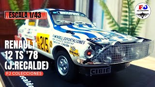 Colección Oficial WRC  Renault 12 TS de RecaldeBaruscotti Vuelta América del Sud  1978  Salvat [upl. by Blinny153]