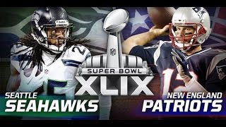 Patriots vs Seahawks Super Bowl XLIX Arizona 2015 Trailer [upl. by Maltz]