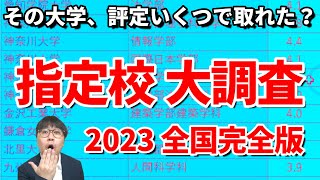 【2023最新】全国の受験生に指定校で取れた大学と評定を聞いてみた｜早慶上理・GMARCH・関関同立・日東駒専はもちろん他の全国の大学のデータも公開 [upl. by Donna]