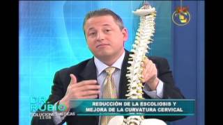 Reducción de la escoliosis y mejora la curvatura cervical con la quiropráctica [upl. by Naic]