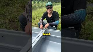 Genius Foldable Boat masterfishes [upl. by Valenka841]