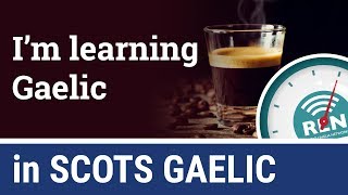 How to say youre learning Gaelic in Scots Gaelic  One Minute Gaelic Lesson 5 [upl. by Romola]