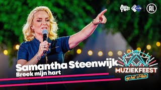 Samantha Steenwijk  Breek mijn hart • Muziekfeest op het Plein 2023  Sterren NL [upl. by Anilorak541]