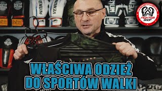 Jak dobrać odzież do sportów walki  Fightershopcompl [upl. by Soutor]