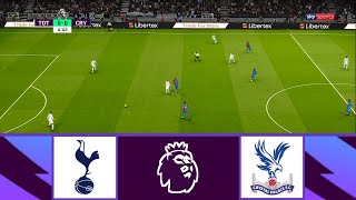 TOTTENHAM VS CRYSTAL PALACE  PREMIER LEAGUE 20232024  FOOTBALL LIFE 2023 [upl. by Nosral483]