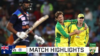 Smith Zampa shine in highscoring first ODI  Dettol ODI Series 2020 [upl. by Yblehs654]