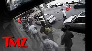 2 Chainz  CRAZY VIDEO of Rapper Being Robbed at Gunpoint  TMZ [upl. by Breen]