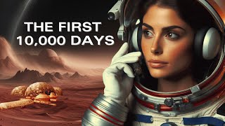 Humanity’s First 10000 Days on Mars  4K Journey into the Future [upl. by Gary978]