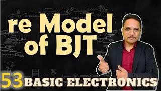 re Model of BJT  Derivation re Model of Common Emitter BJT  re Model of Common Emitter BJT [upl. by Imoin]