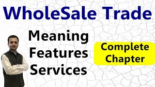 Wholesale Trade Class 11 Business Studies  Meaning Features Services of Wholesaler [upl. by Catie]